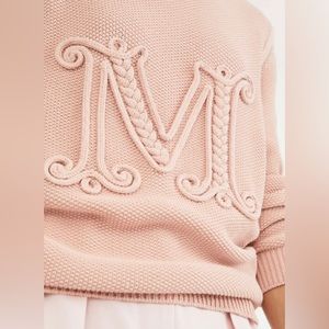 MAX MARA - COTTON CORD SWEATER - GALA - PINK